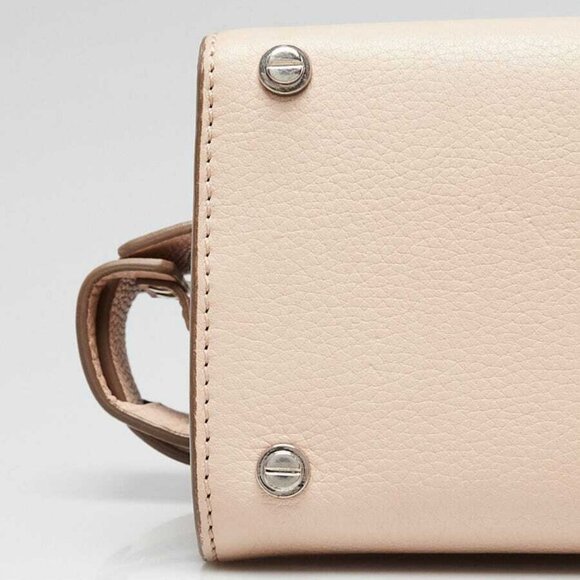 Givenchy Beige Pebbled Calfskin Leather Mini Horizon Tote Bag - Picture 5 of 11